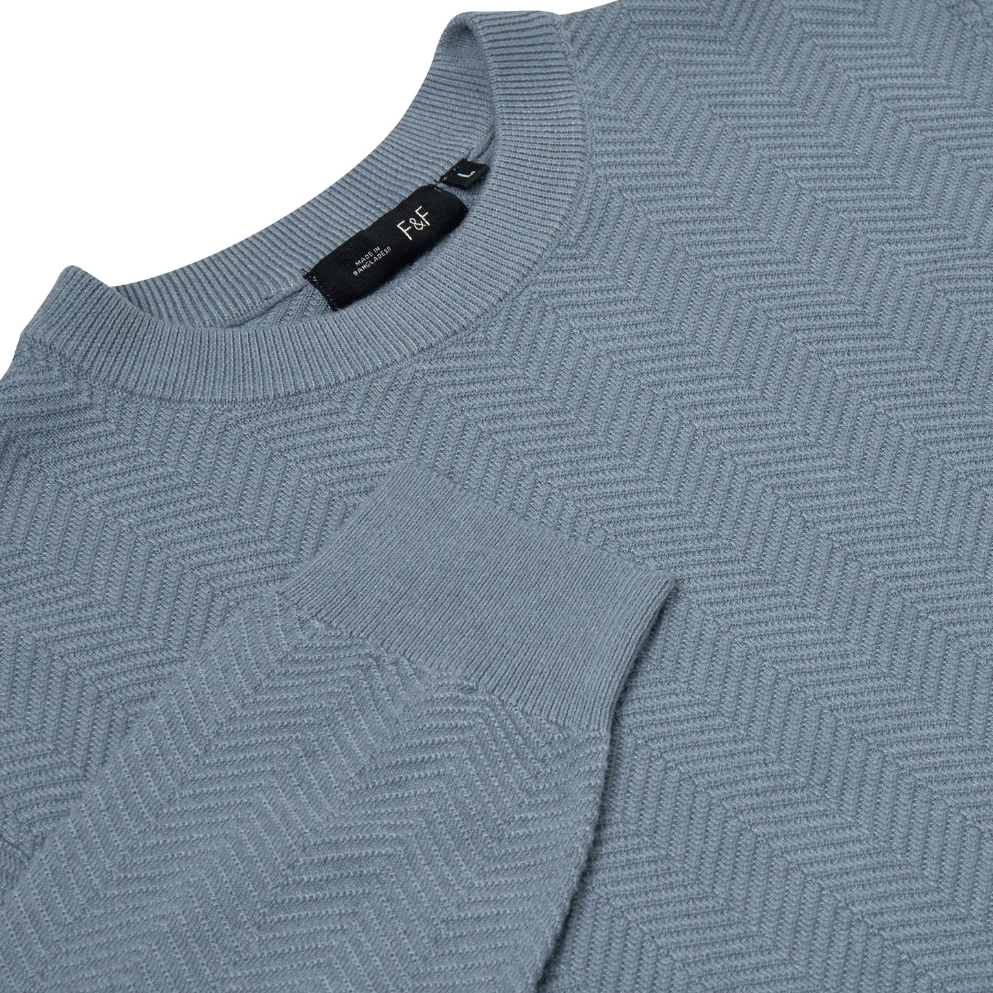 F&F Chevron Knit Pullover Jumper