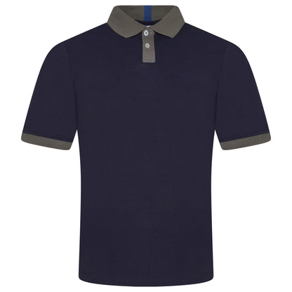 Evryone Contrast Collar Polo Shirt