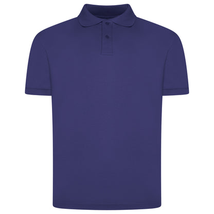 Enfari Short Sleeve Pique Polo Shirt