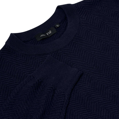 F&F Chevron Knit Pullover Jumper