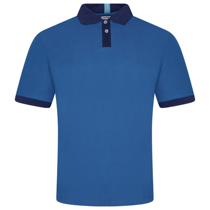 Evryone Contrast Collar Polo Shirt