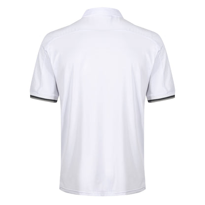 Island Green Geometric Print Golf Sport Polo Shirt