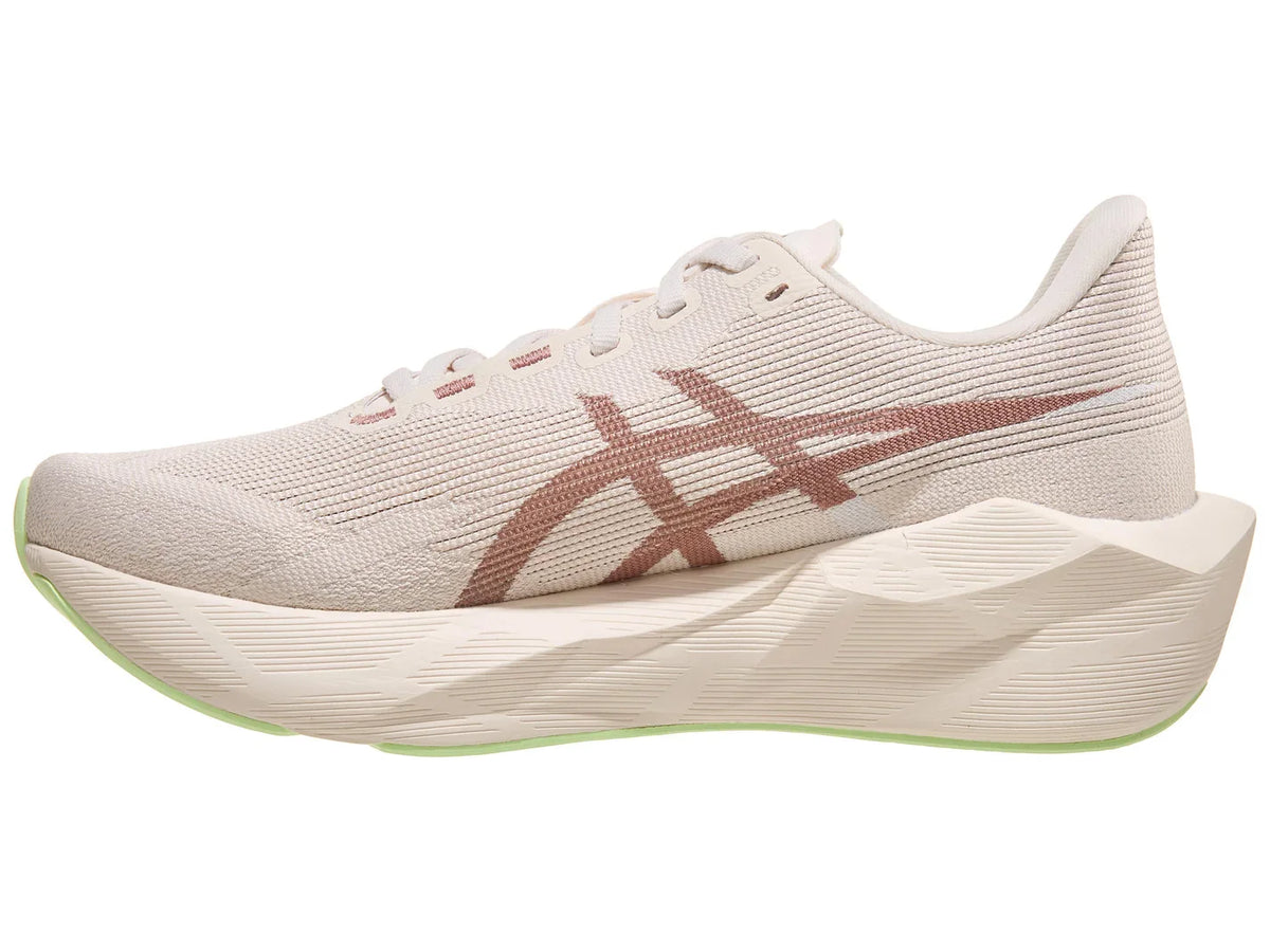 ASICS Women's NOVABLAST 6 WIDE - ROSE DUST/ILLUMINATE YELLOW