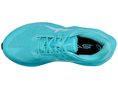 ASICS Women's NOVABLAST 6 - ENERGY AQUA/WHITE