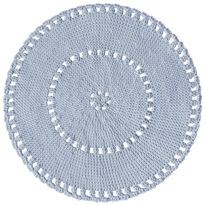 Crochet BOHO Rug | BABY BLUE
