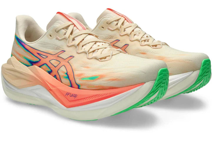 ASICS Unisex's SUPERBLAST 3 - SEASHELL/SUN CORAL